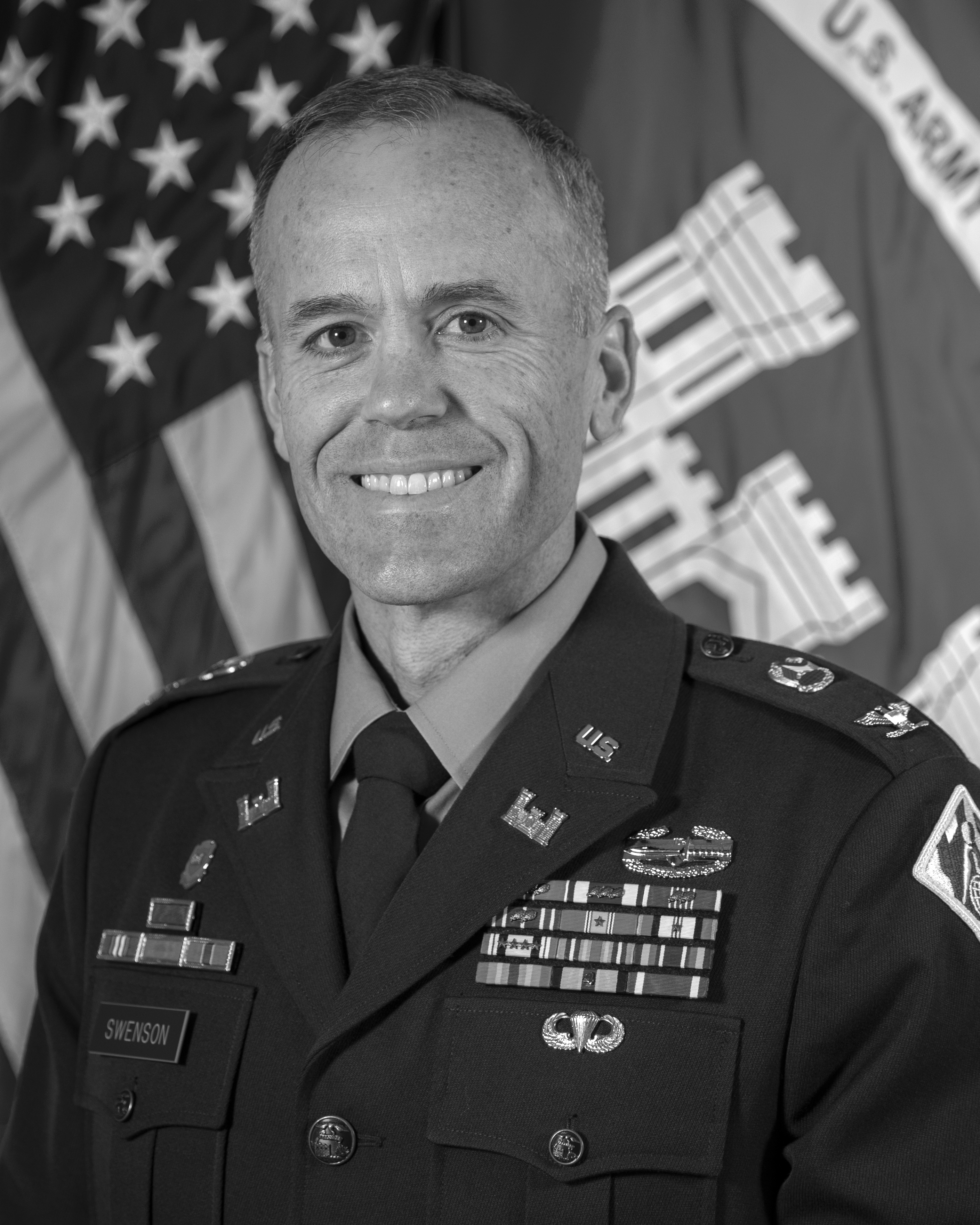 Col. Eric R. Swenson command photo